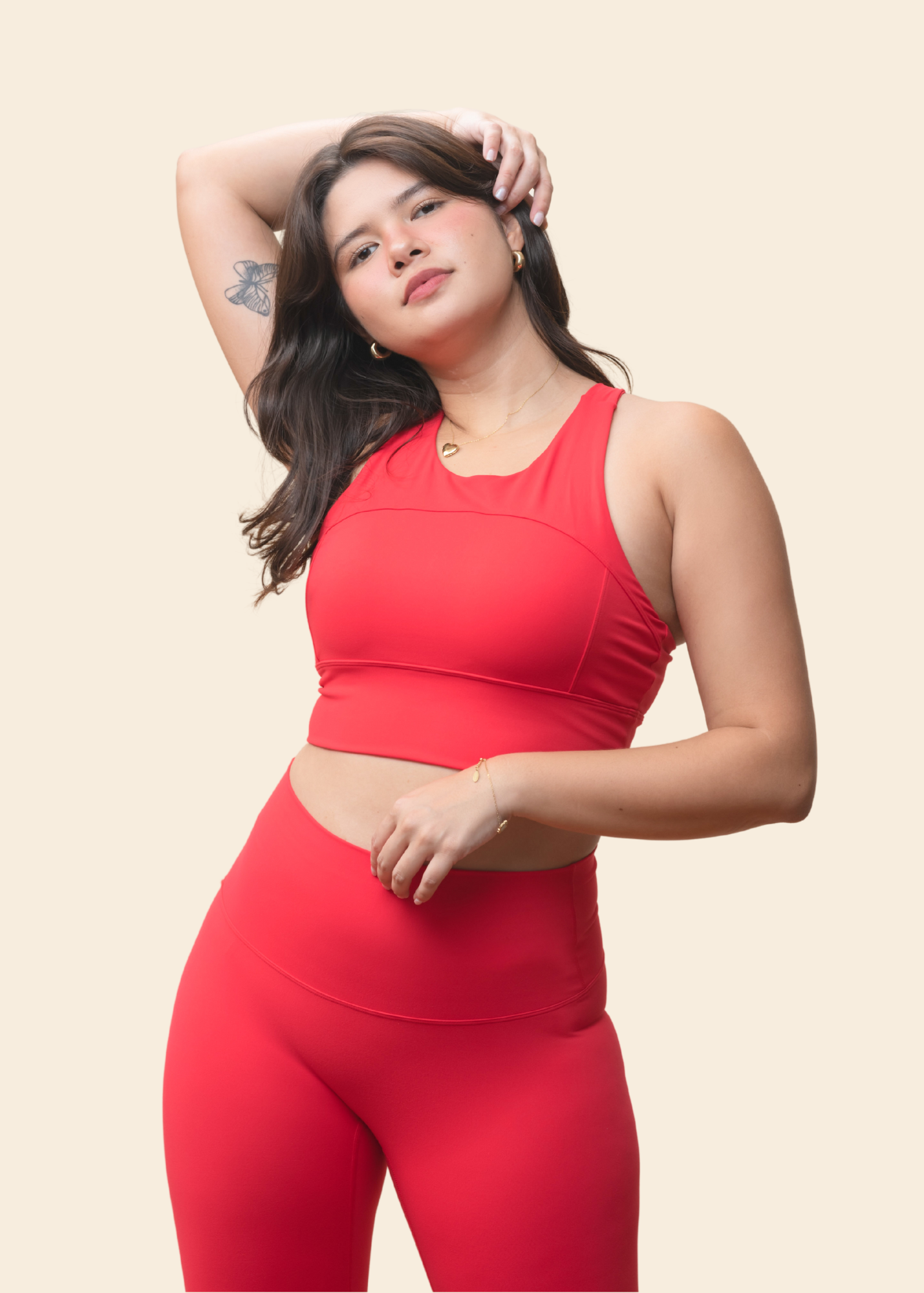 DARE TO BARE BRA IN CRIMSON