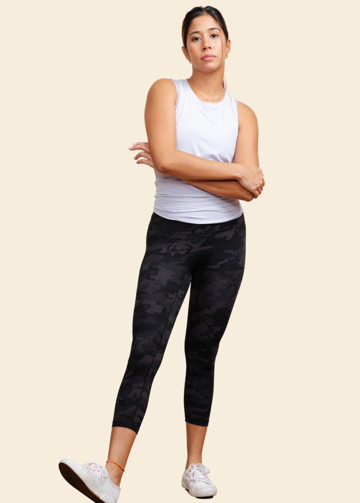 DARE TO BARE CROP IN CAMO