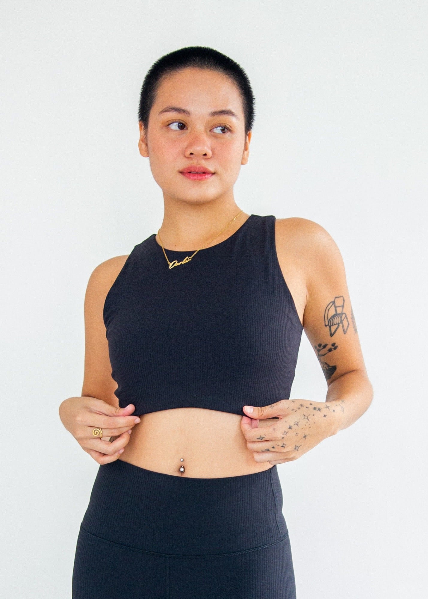 FLEX BRA IN BLACK