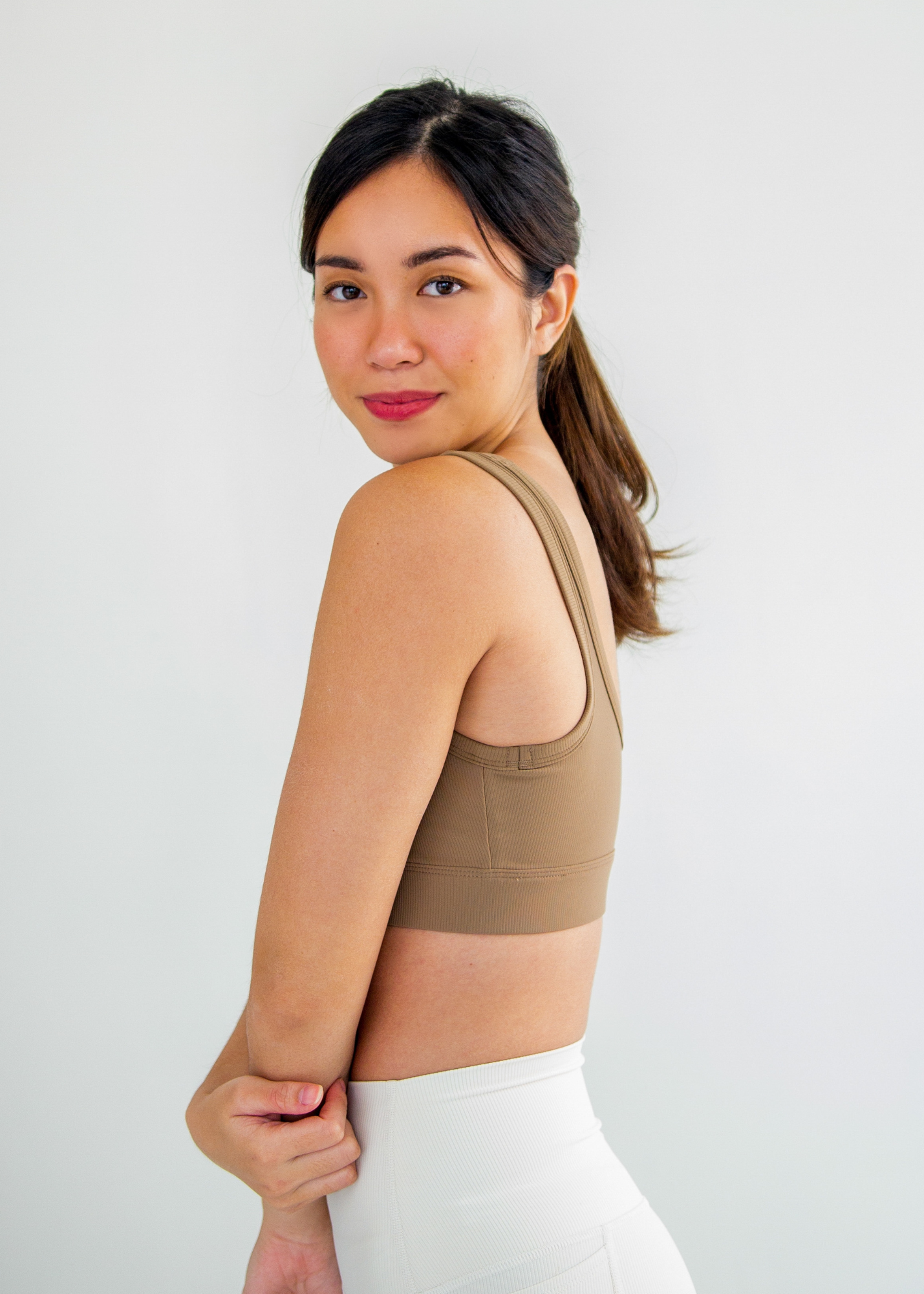 ALL STAR BRA IN LATTE