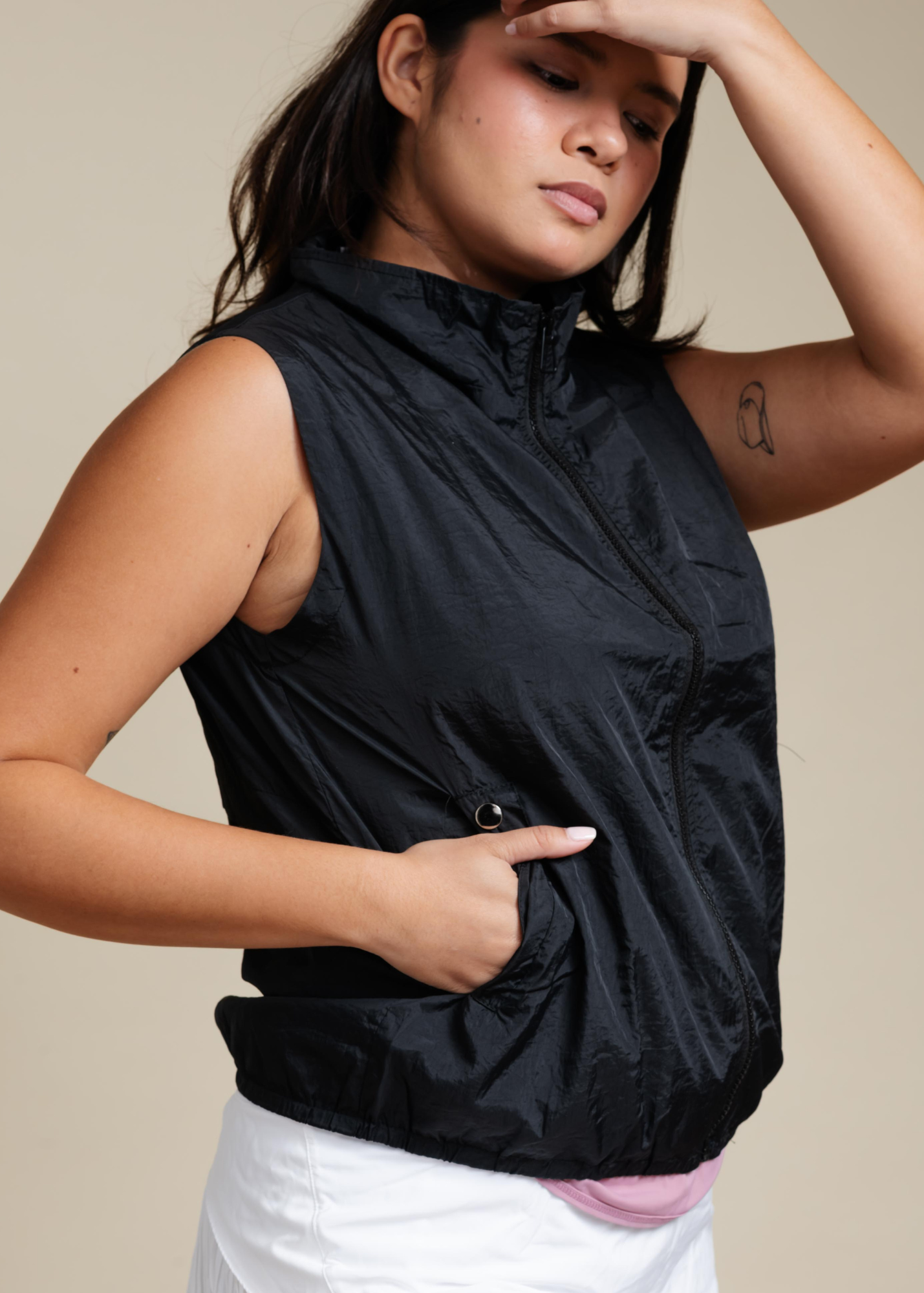COOPER VEST IN BLACK