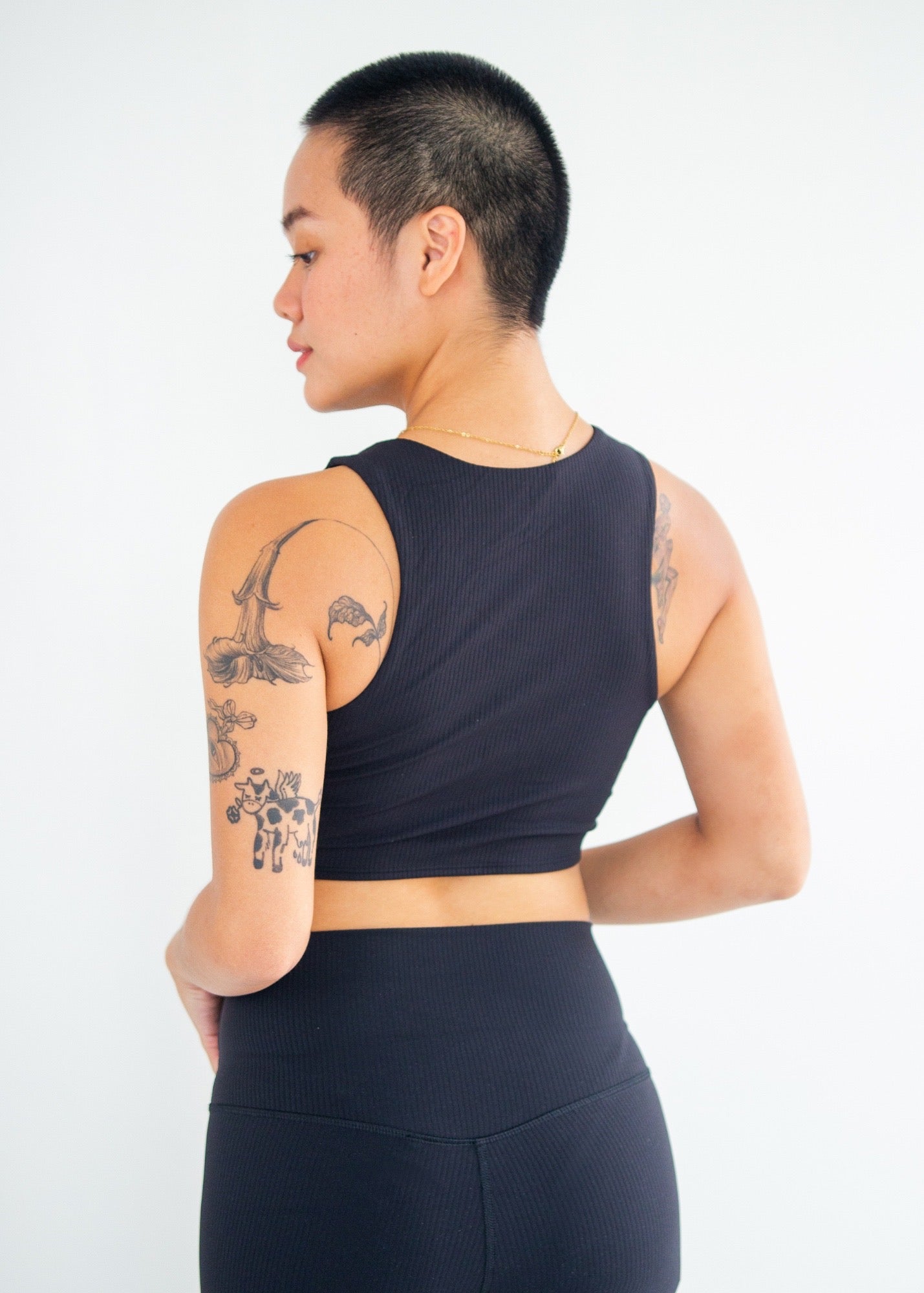 FLEX BRA IN BLACK