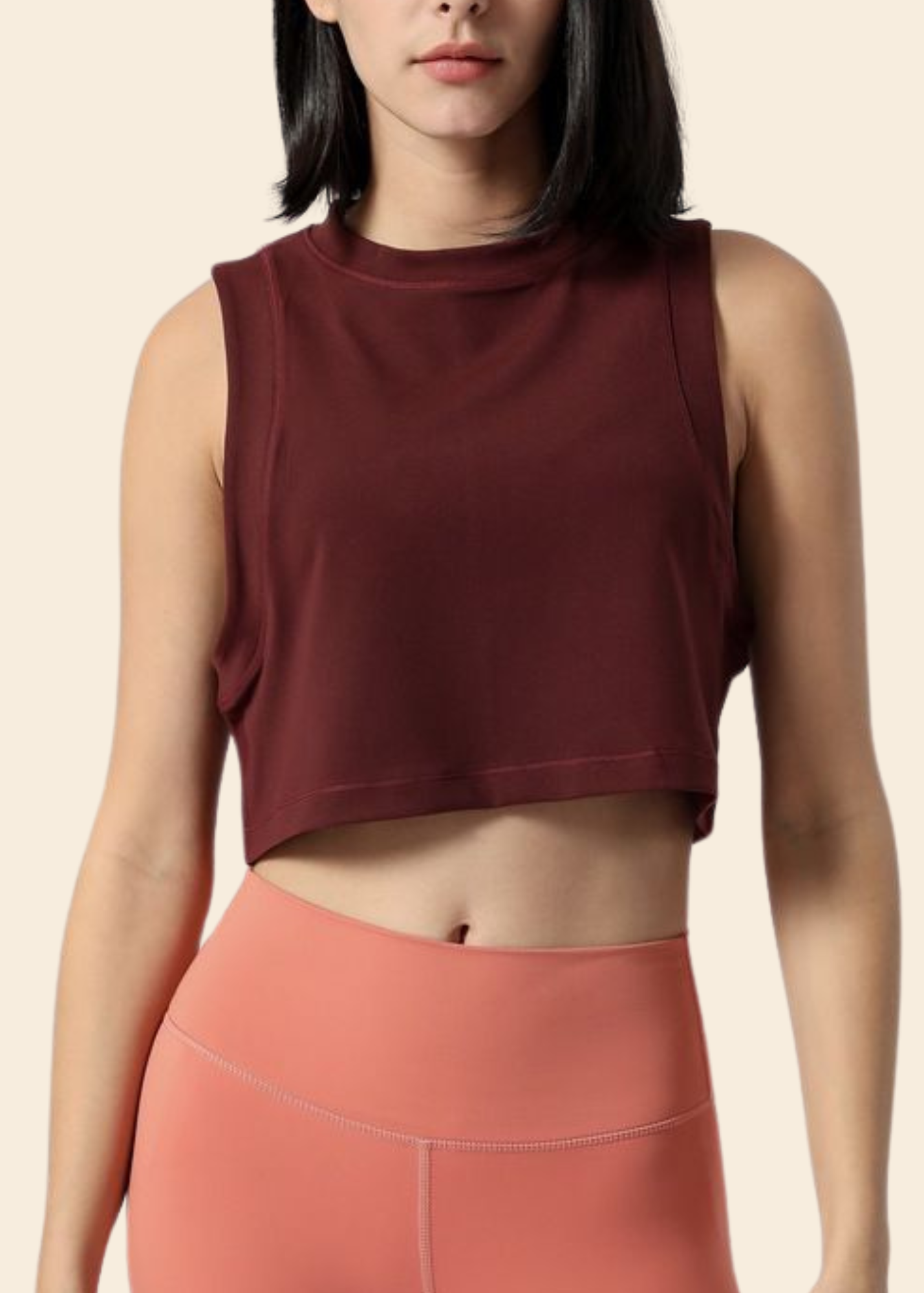 VARSITY CROP IN RUBY