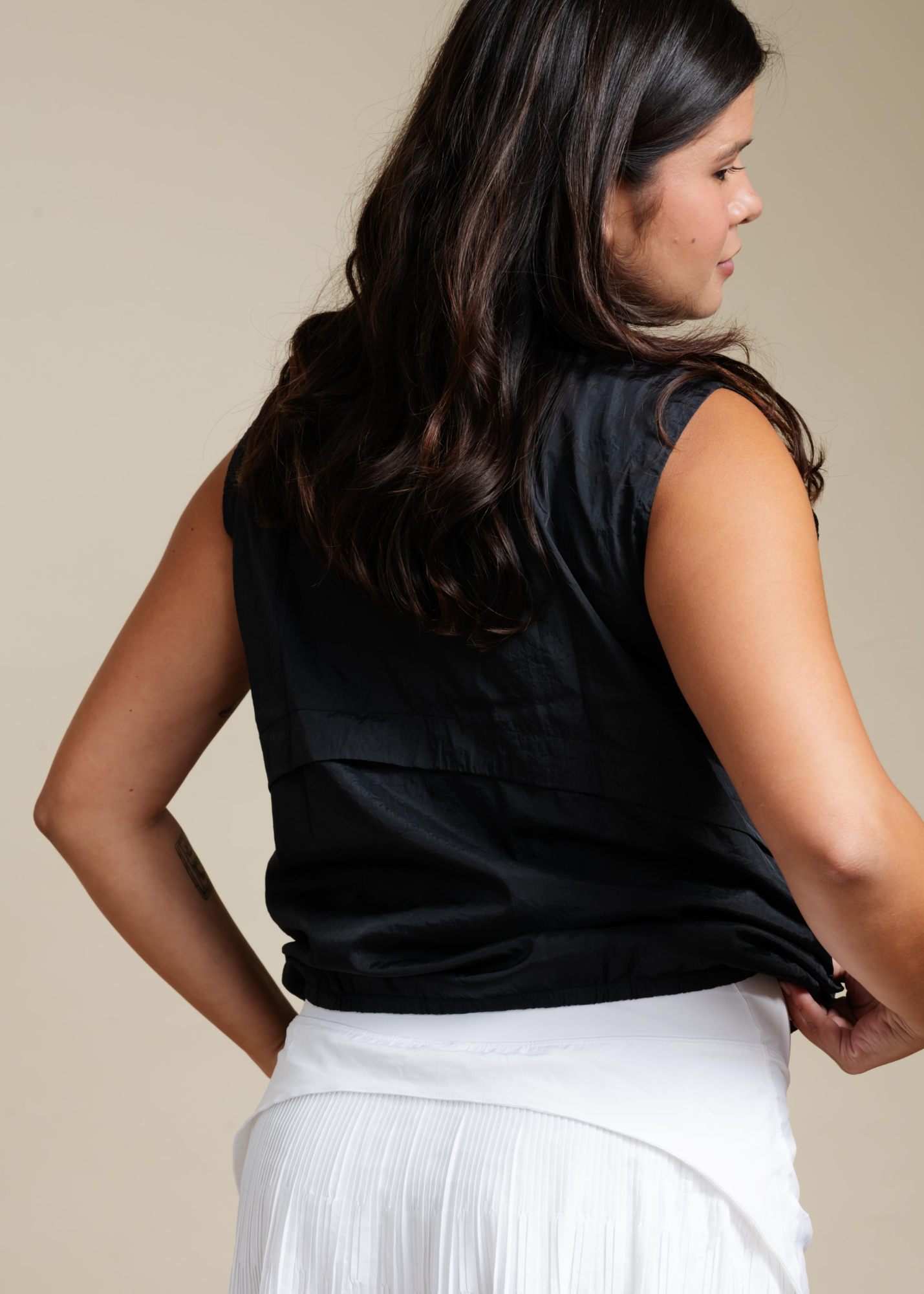 COOPER VEST IN BLACK