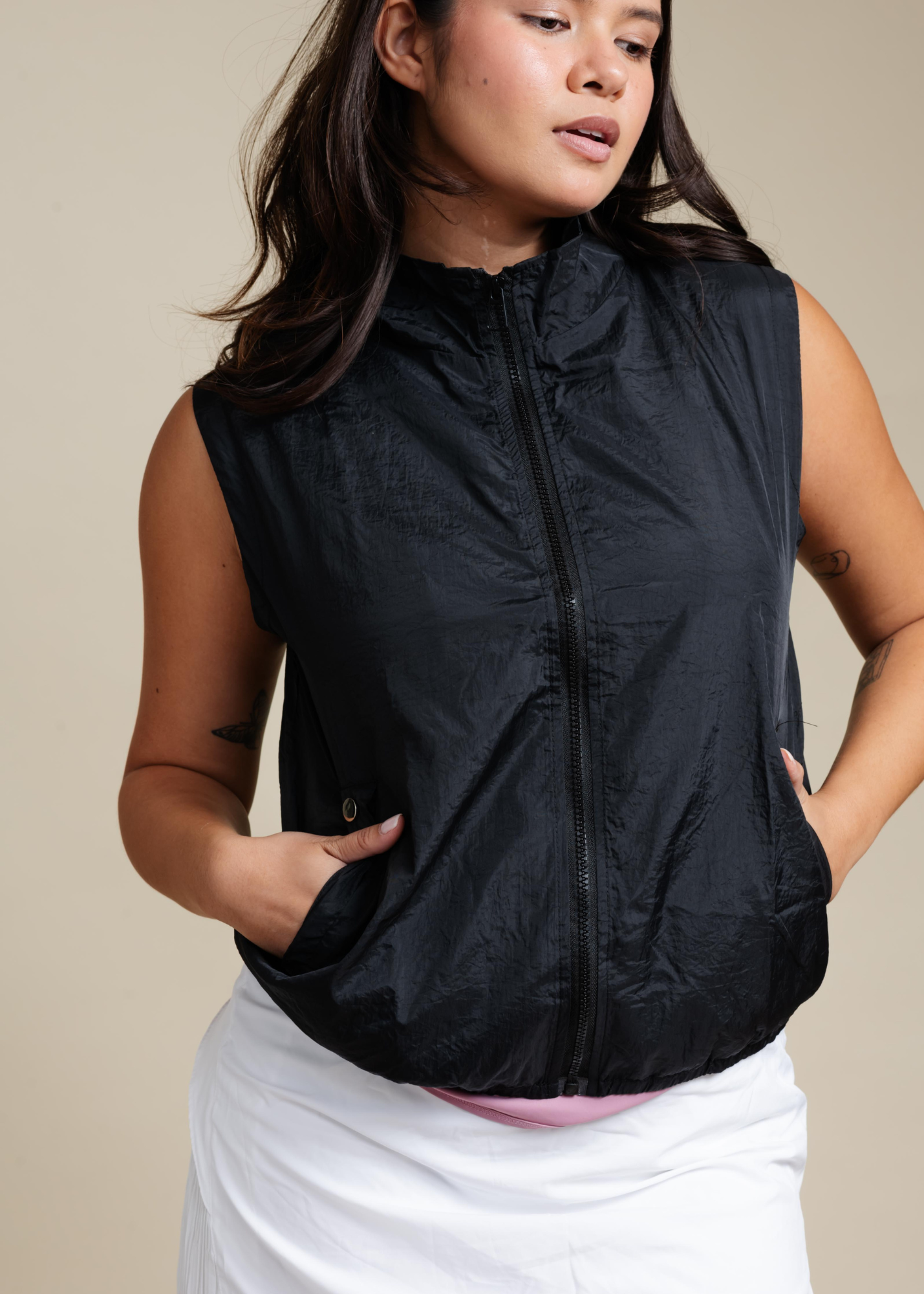COOPER VEST IN BLACK