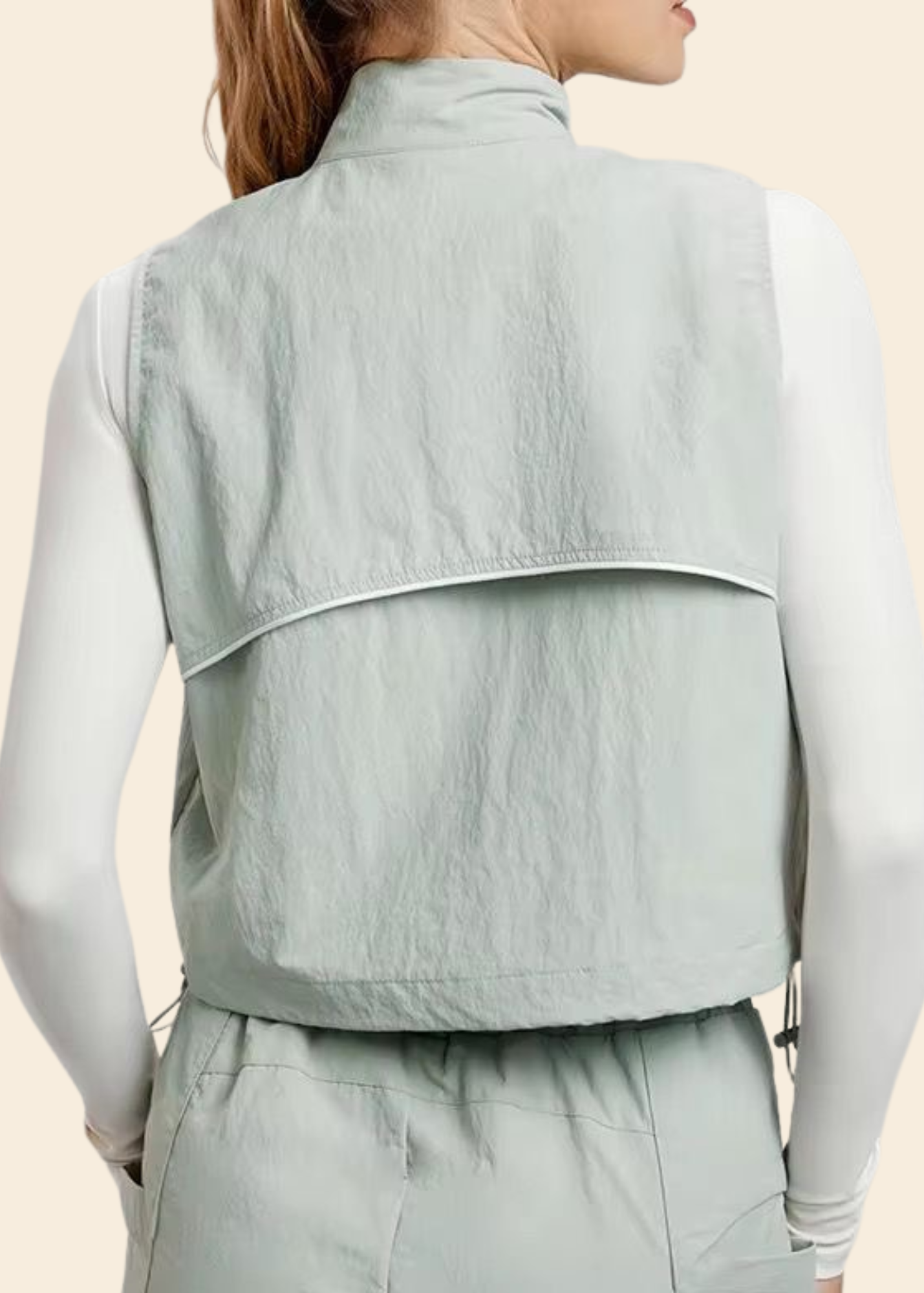 TRACK VEST IN DEW