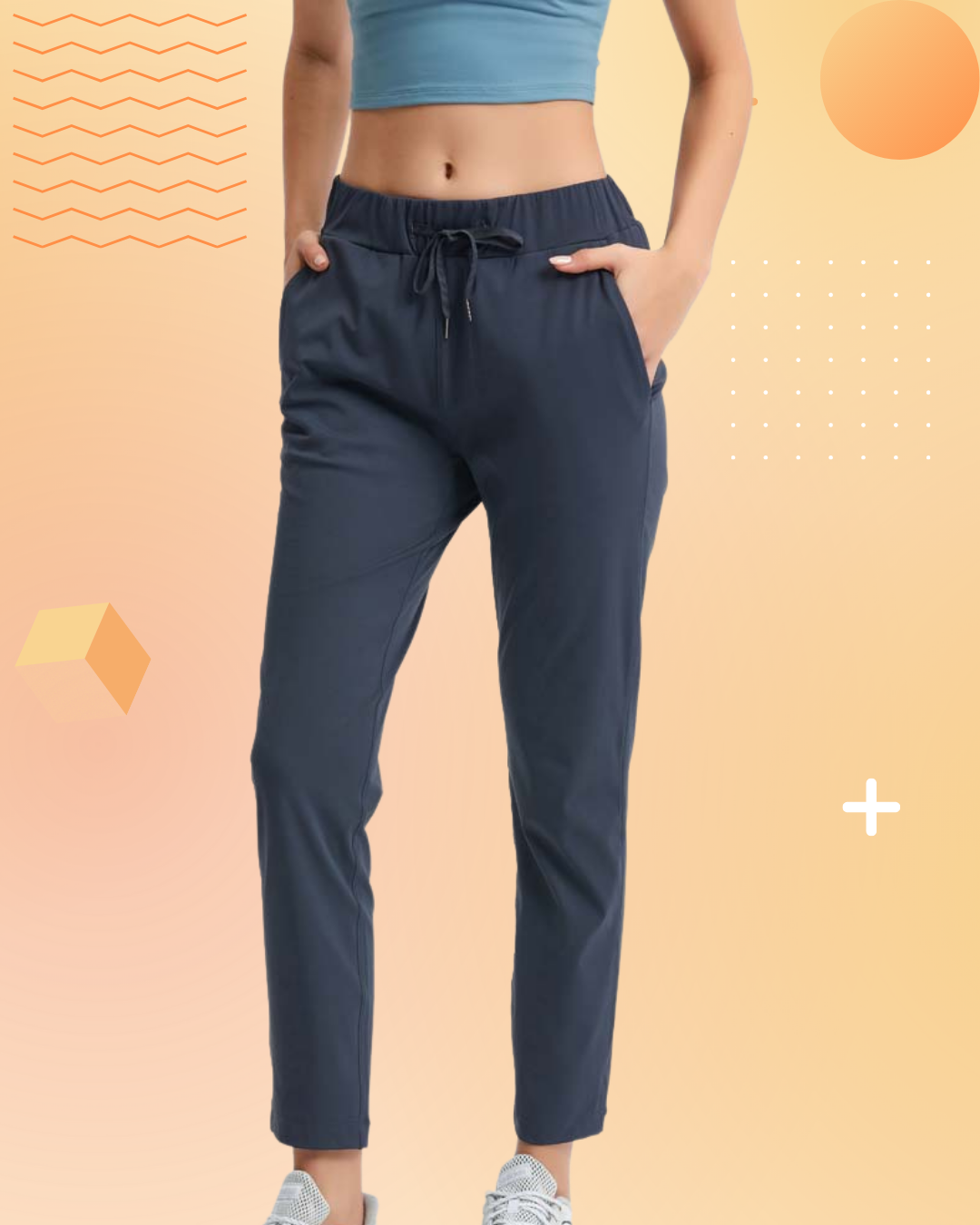 CRUISER PANTS 25” IN BLUE GRAY