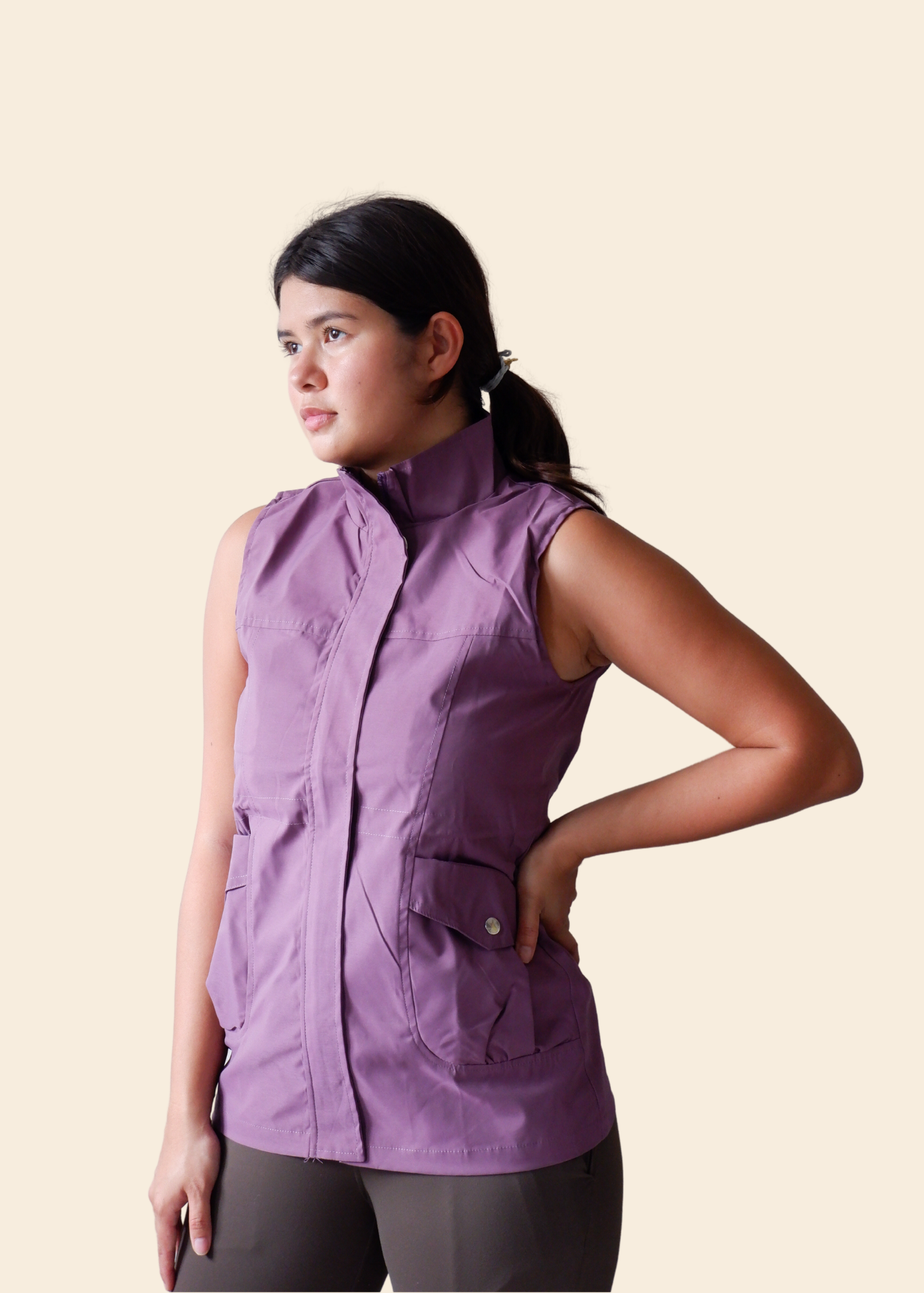 WEEKENDER VEST IN HAZE