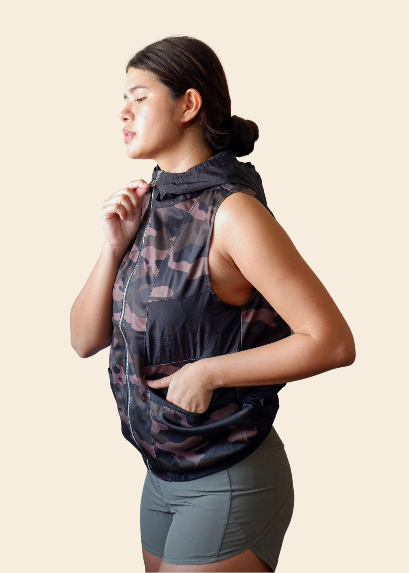 ALL DAY VEST IN CAMO