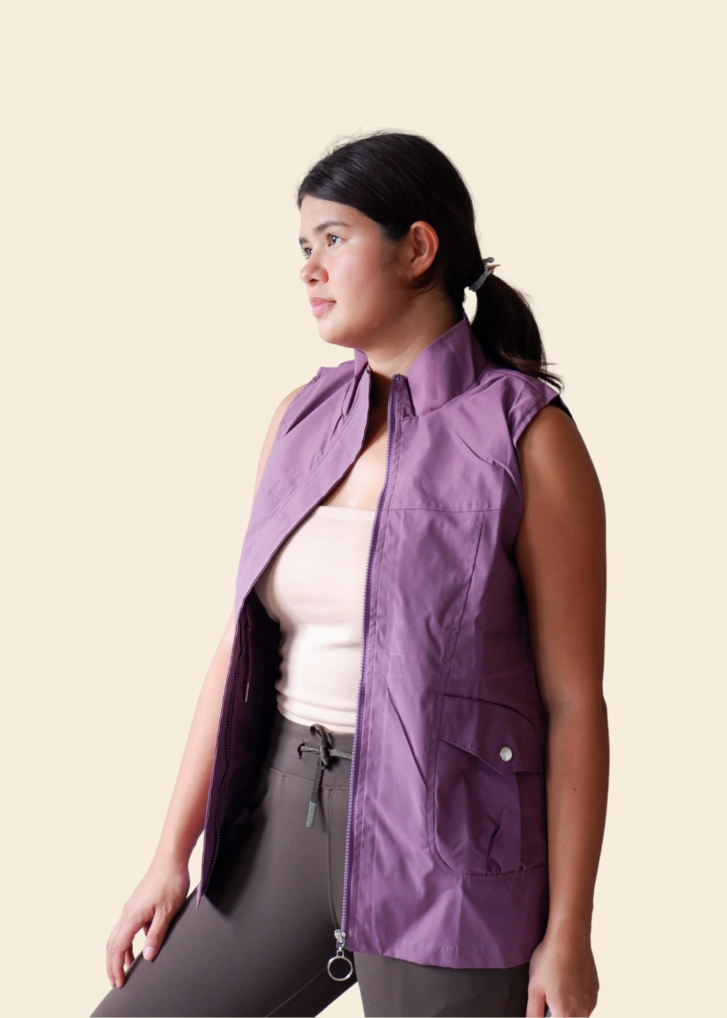 WEEKENDER VEST IN HAZE