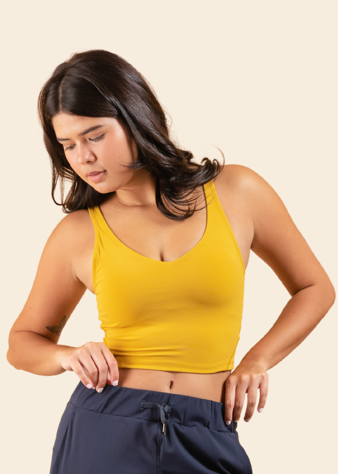 OFF DUTY BRA IN DAHLIA