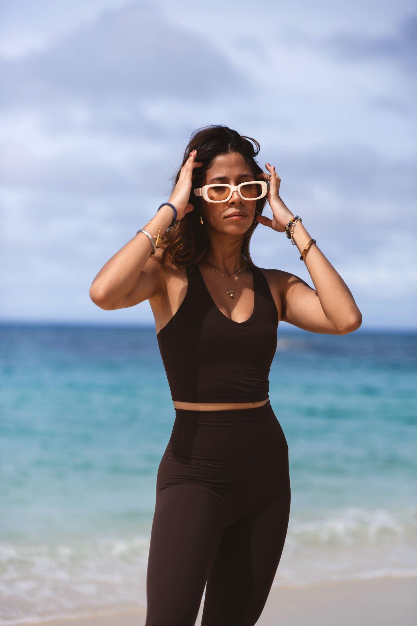 GET LUCKY SCOOP BRA IN COCO