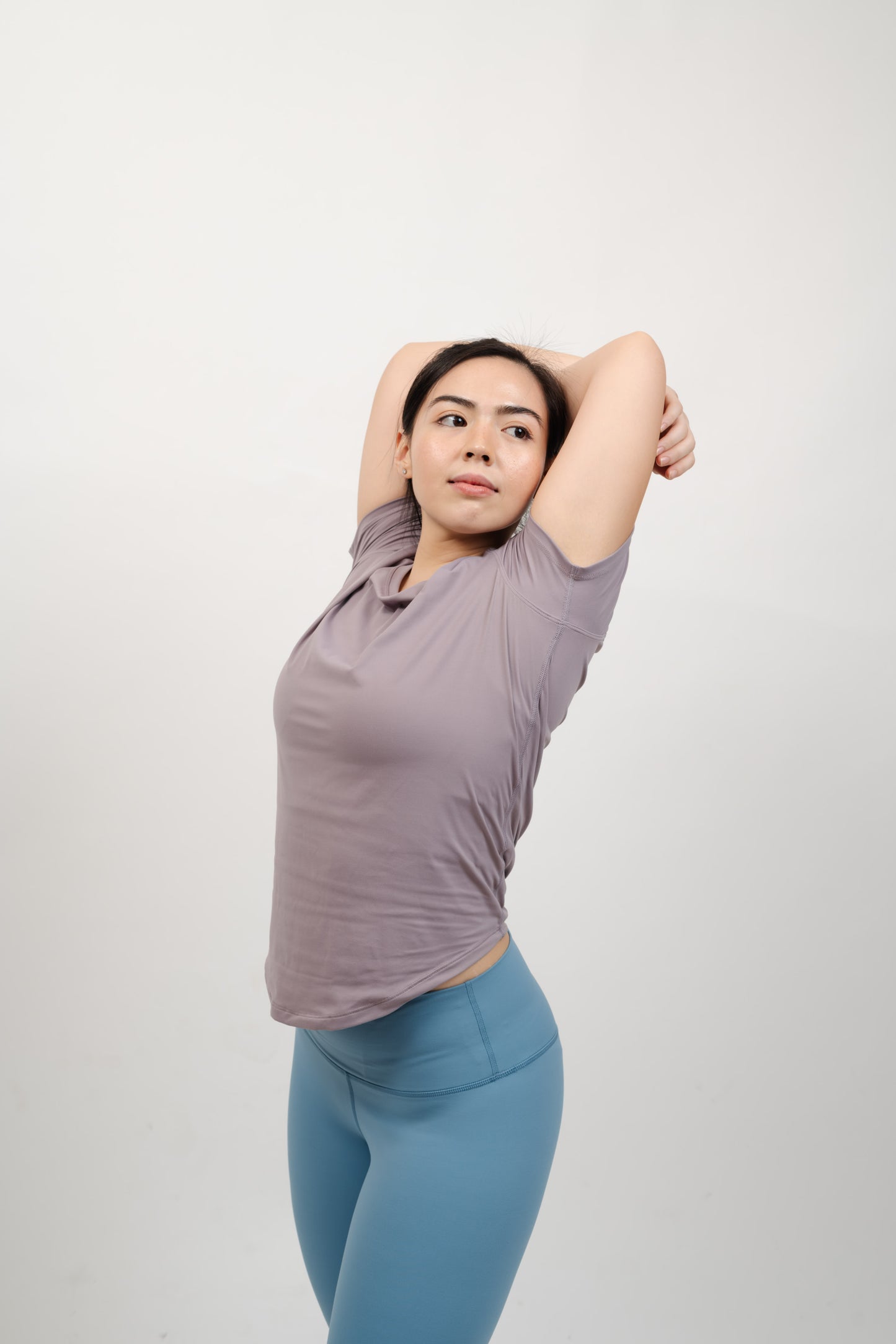 BASIC TEE IN GIRL CRUSH