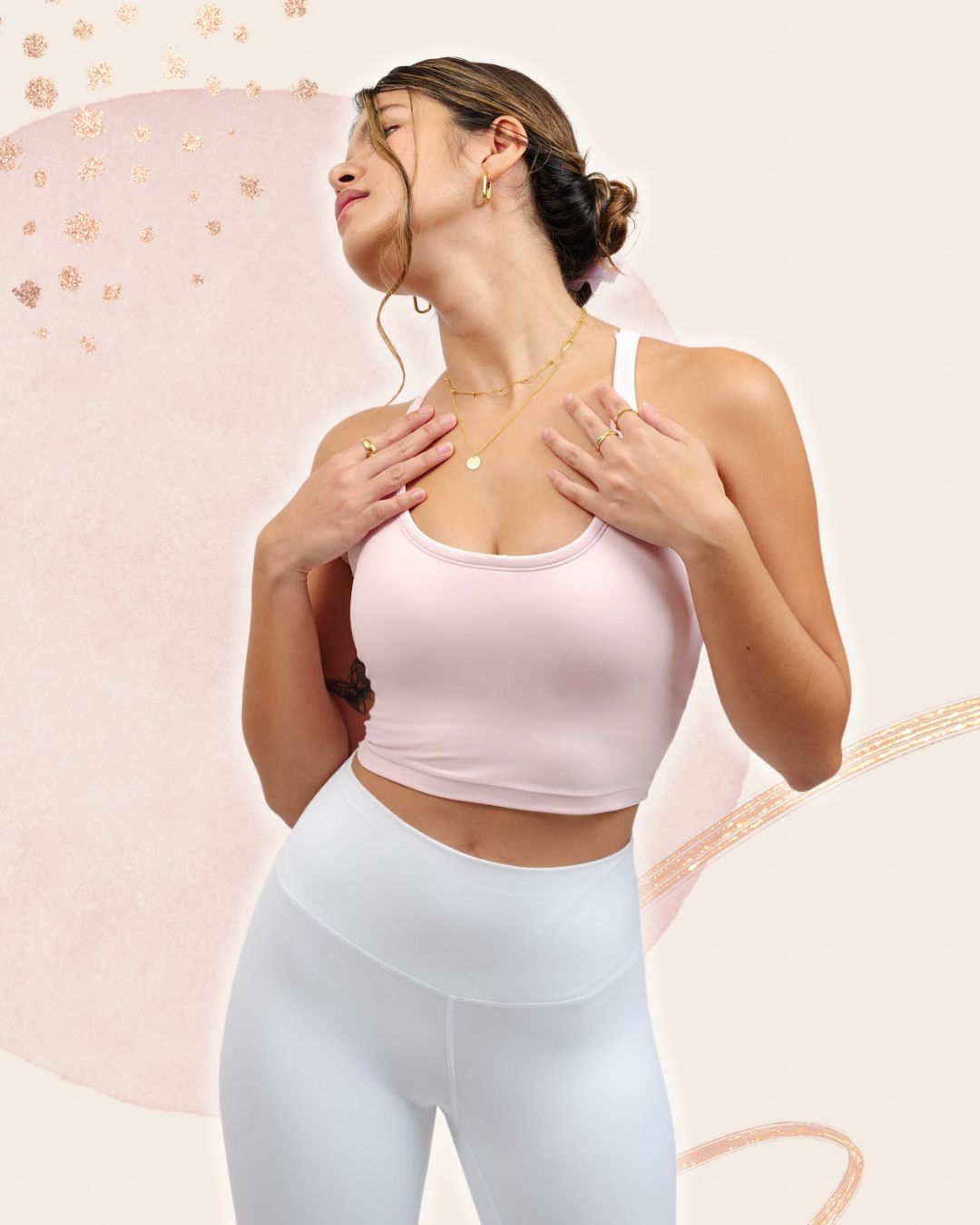 HALFWAY THERE IN BABY PINK