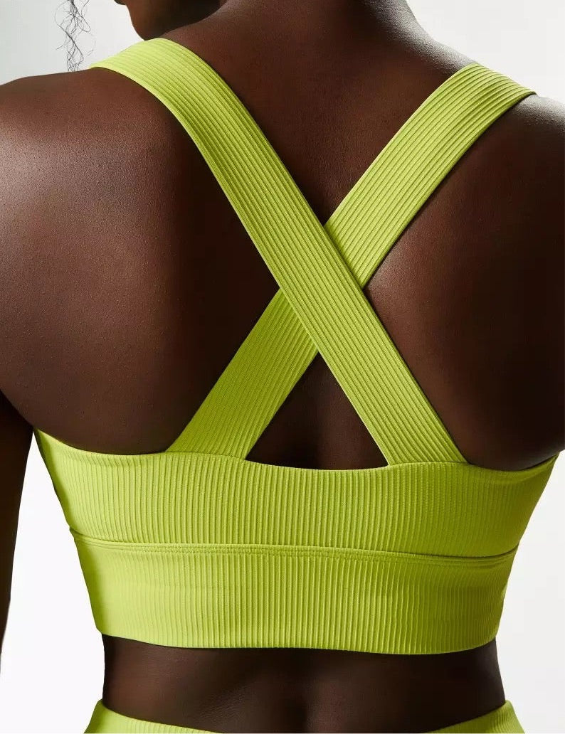 INTO THE GROOVE BRA IN KIWI
