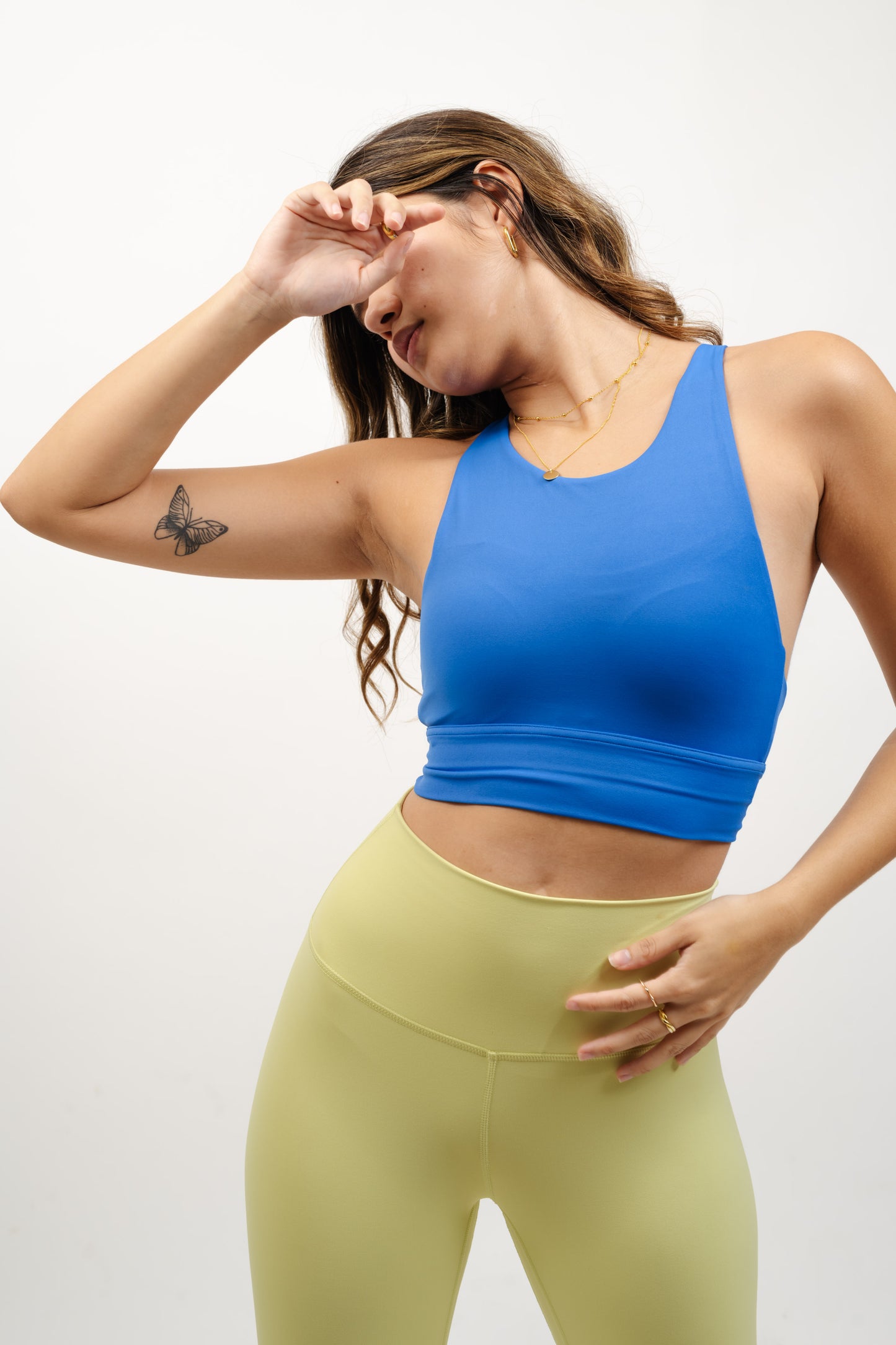 ECLIPSE CROP BRA IN ELECTRA