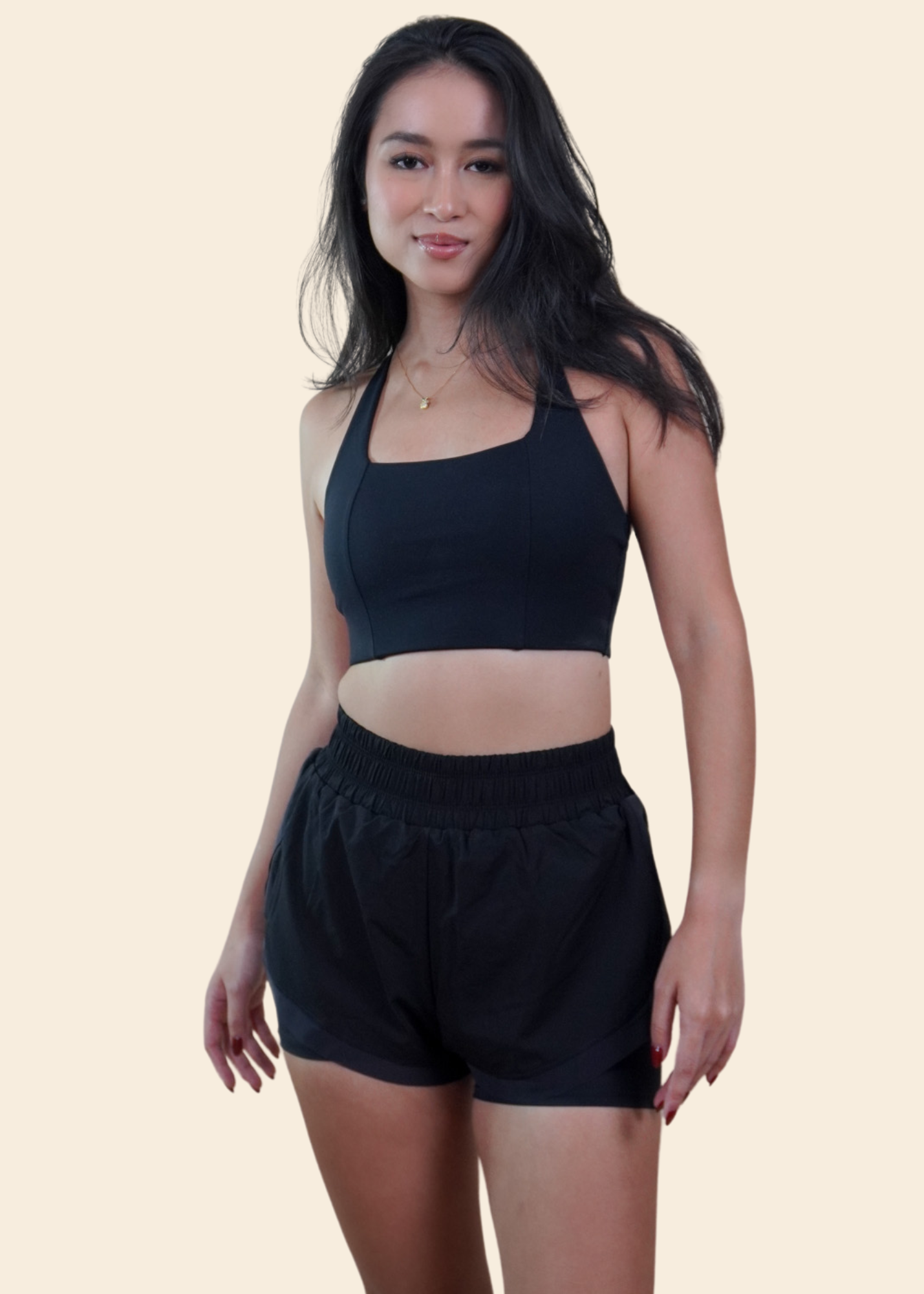 SPRINT SHORTS IN BLACK