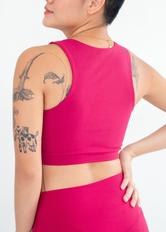 FLEX BRA IN BERRY