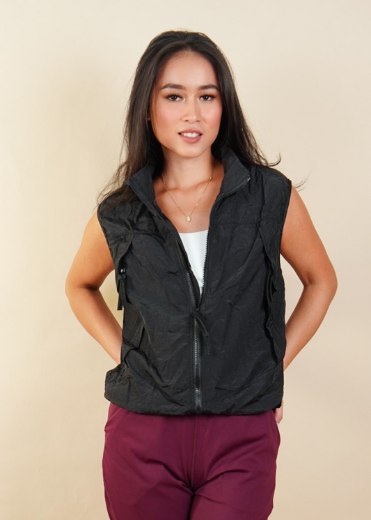 EASY VEST IN BLACK